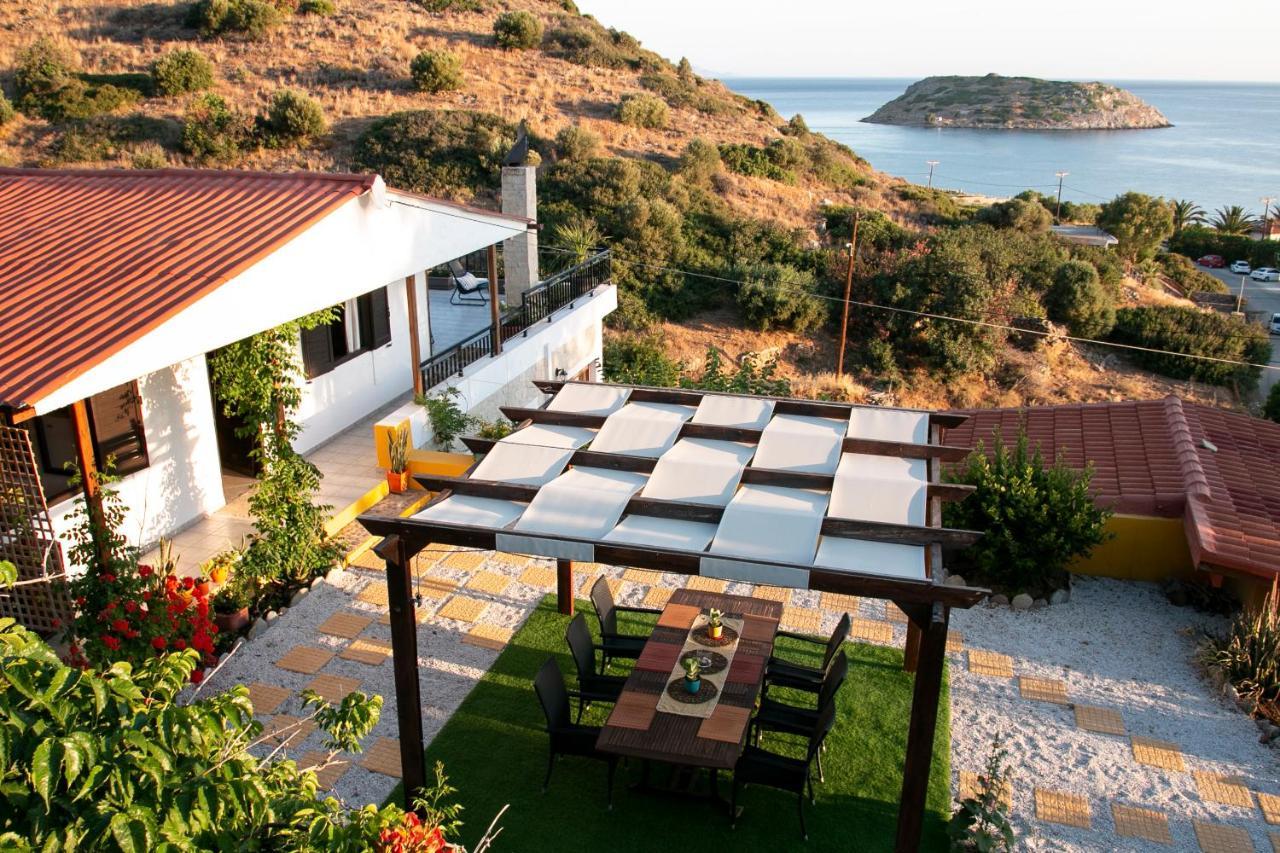 Summer Dream Cottage, 2Br, Beautiful Sea View Mochlos Luaran gambar