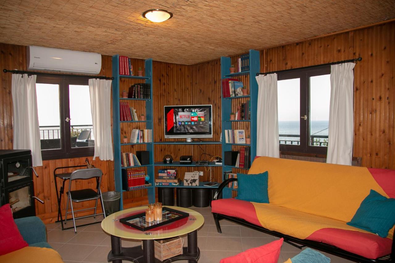 Summer Dream Cottage, 2Br, Beautiful Sea View Mochlos Luaran gambar