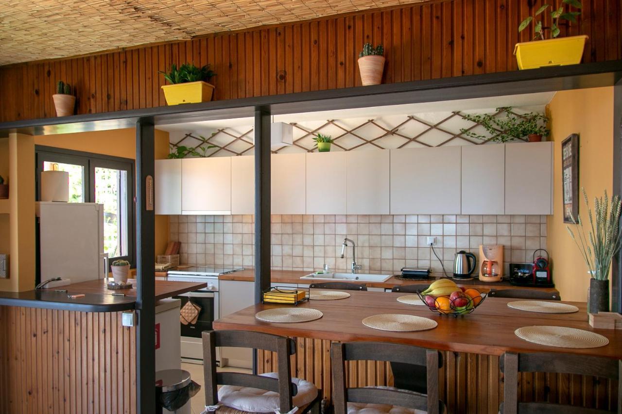 Summer Dream Cottage, 2Br, Beautiful Sea View Mochlos Luaran gambar