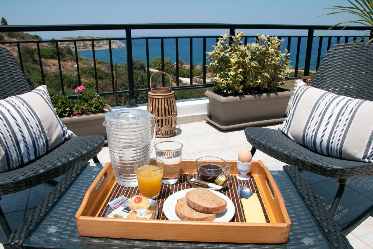 Summer Dream Cottage, 2Br, Beautiful Sea View Mochlos Luaran gambar