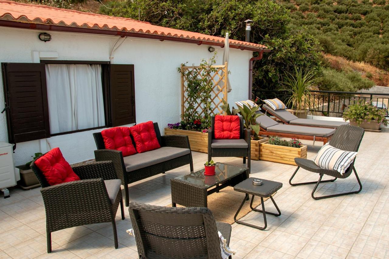 Summer Dream Cottage, 2Br, Beautiful Sea View Mochlos Luaran gambar